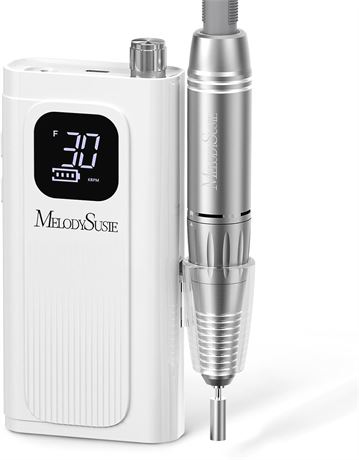 MelodySusie ponceuse ongles pro rechargeable 30000 RPM, manucure pédicure