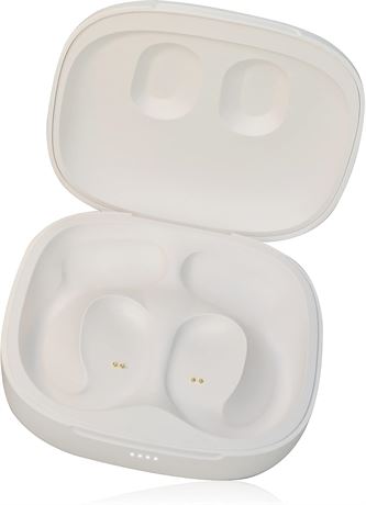 Oladance Open Ear Headphones Case - 78.4h Playtime, 2550mAh, White