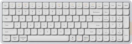 Lofree OE919 Flow Low Profile Mechanical Keyboard, 100 Keys, White
