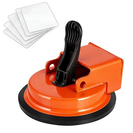 Floor Gap Fixer Tool with Vacuum Suction Cup & 5 Pads, Heavy-Duty Grabber