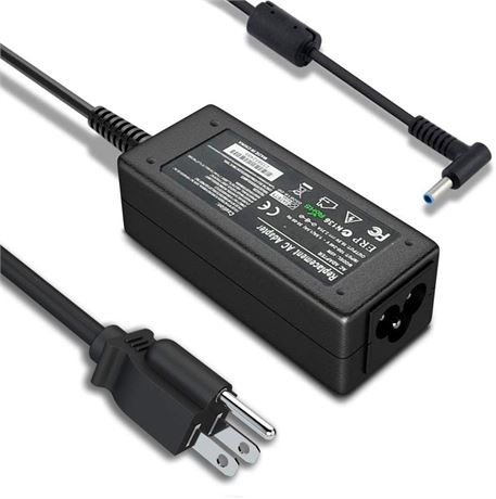 HP Stream 11/13/14 Series 45W Laptop Charger 19.5V 2.31A AC Adapter
