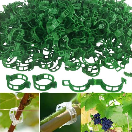Clips jardin 200pcs support plantes tomates treillis culture légumes durables
