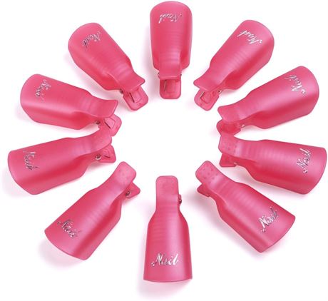 Pinces Gel Dissolvant Ongles 10pcs Manucure UV
