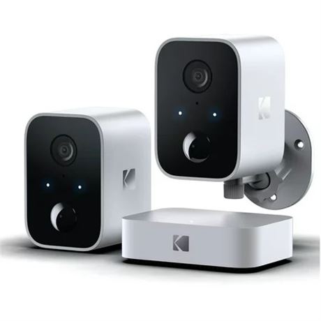 Kodak Infinio F882 Security Camera, 2x1080P, Wire-Free, 90-Day Battery