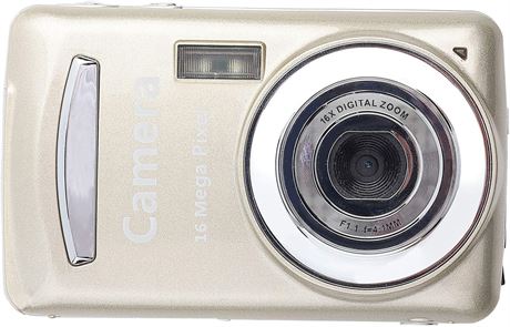 Caméscope numérique HD 720P zoom 16X écran 2.4" doré