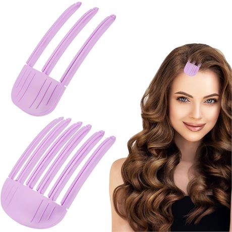 2Pcs High Skull Artifact Styling Clips, Fluffy Hair Clips for Voluminous Hair