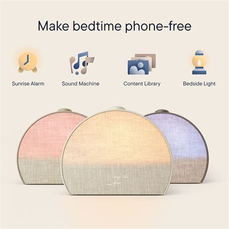 Hatch Rest 3 Smart Sound Machine and Sunrise Alarm Clock