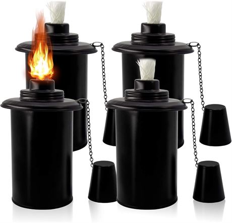 Citronella Outdoor Torches, 12OZ, Replacement Canisters