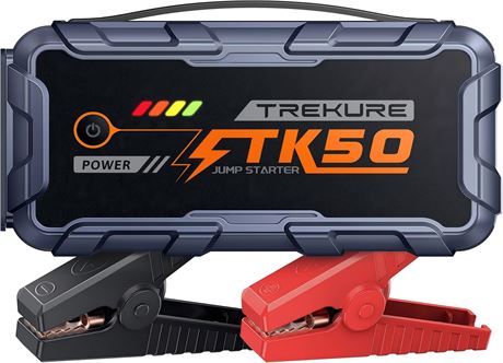 TREKURE 6000A Booster Pack, 26800mAh Jump Starter for Cars, LED Power Pack