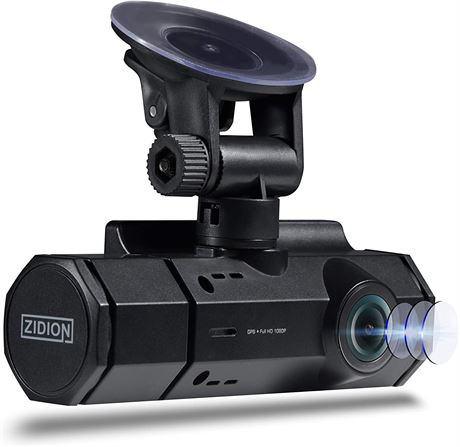 Zidion Dual Dash Cam 1080p HD - Front/Back
