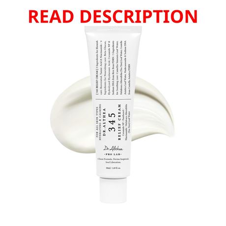 Dr.Althea 345 Relief Cream with PDRN & Hyaluronic Acid, 1.69 fl oz