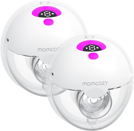 Momcozy 2 tire-lait M5 mains libres bride double, 3 modes, 24 mm