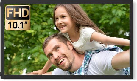 BSIMB 32GB WiFi Digital Photo Frame, 10.1" IPS Touch, Motion Sensor, Auto Rotate