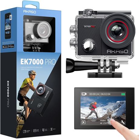 AKASO EK7000 Pro 4K Action Camera Touch Screen Waterproof