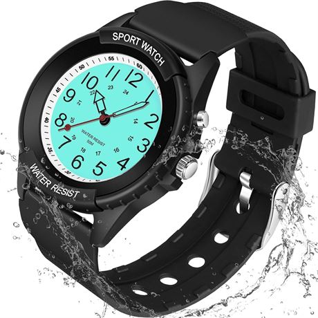 Montre infirmière PROKING étanche silicone 24h rétroéclairage