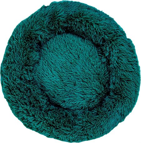 Puppington lit apaisant chien anti-stress, donut luxe lavable, SM-MED