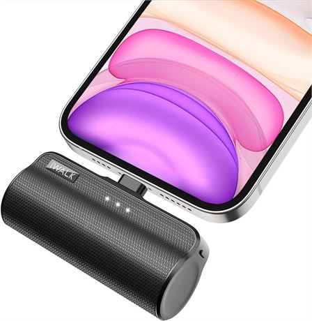 iWALK Mini 3350 mAh Batterie Externe avec Lightning compatible iPhone 14-6S