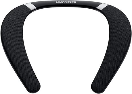 Monster Boomerang Neckband Bluetooth Speaker, 12H Playtime, IPX7 Waterproof