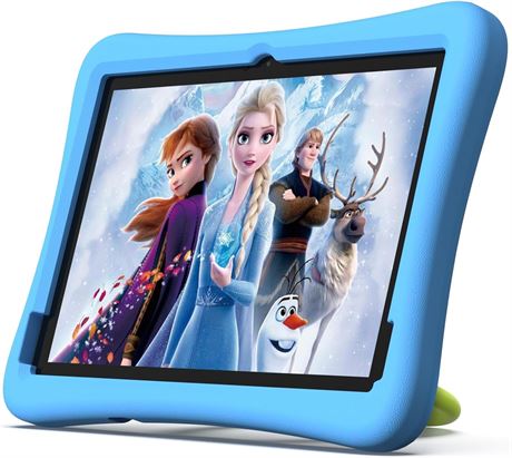 Plimpton 2025 Kids Tablet 10" Android 14 4GB+64GB with Case