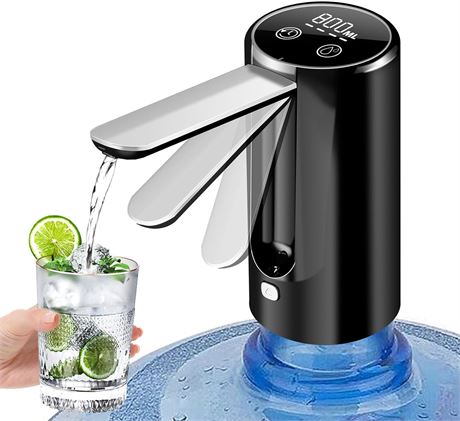 Distributeur d’Eau 5 Gallons Yolleach Pompe Électrique Pliable