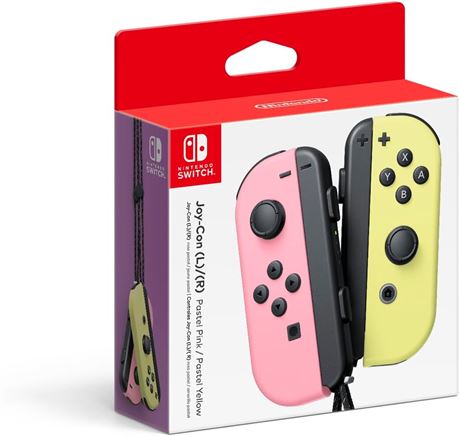 Joy-Con  (L)/(R) - Pastel Pink/Pastel Yellow
