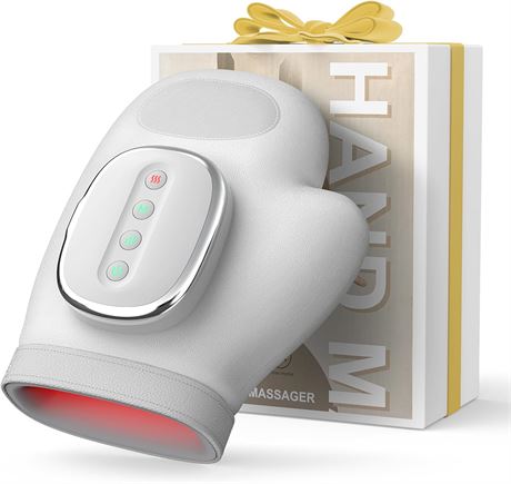 Masseur  lectrique mains, chaleur et compression   3 modes, 5 niveaux
