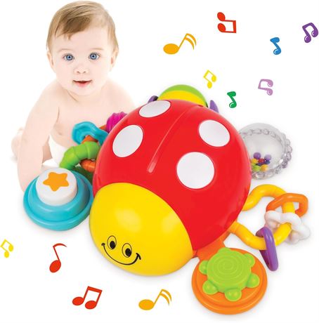 Coccinelle Musicale KiddoLab Jouet Bébé 6 Mois+