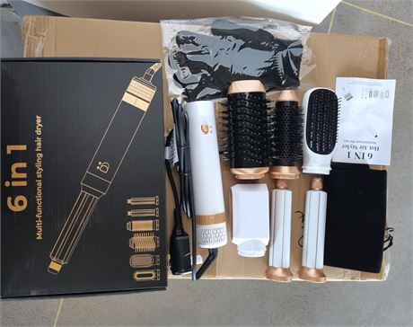 Hair Dryer Set of 7 Hair Styling Tool