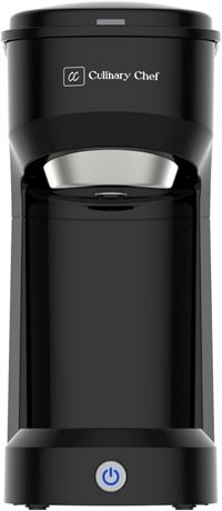 Cafetière CULINARY CHEF rétro individuelle 300ml noir