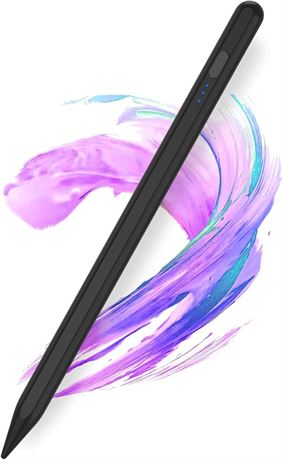 Stylus Pen for iPad with Palm Rejection, Tilt, Fast Charge, Compatible 2018-25
