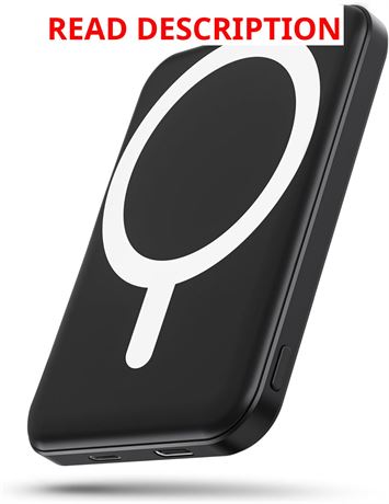 Podoru Mag-Safe Power Bank 5000mAh Magnetic Battery Pack, USB-C, 20W