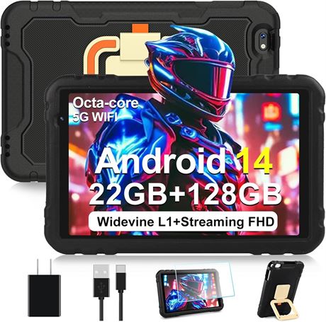 Tablette Android 14 10" 22+128 Go 1 To octa-core 8000 mAh IPS L1