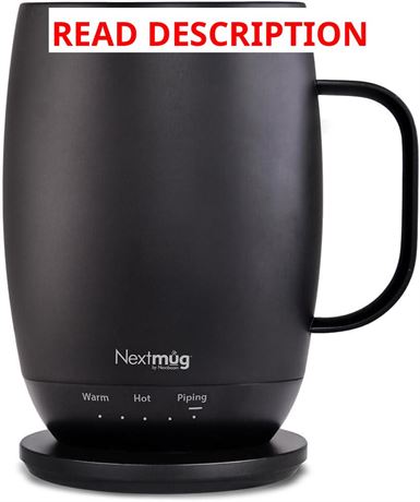 Nextmug Plus (Noir - 530 mL) Tasse autochauffante