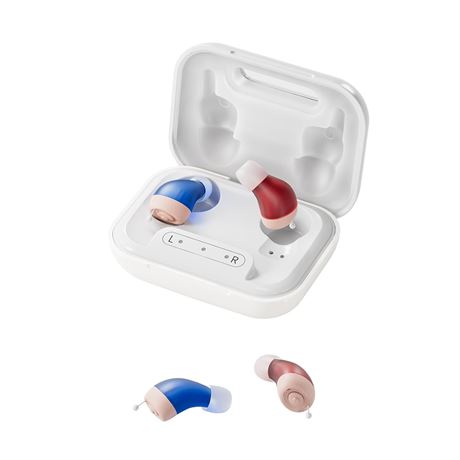 Flaygo Pro Rechargeable Seniors Hearing Aids Noise Reduction Auto On/Off