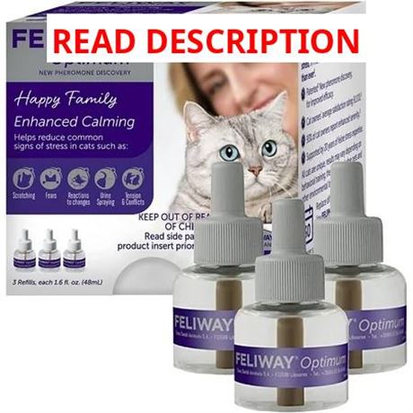 Recharges FELIWAY Optimum 30 Jours Pack 3