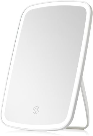 Miroir maquillage NEZZOE LED rechargeable tactile portable