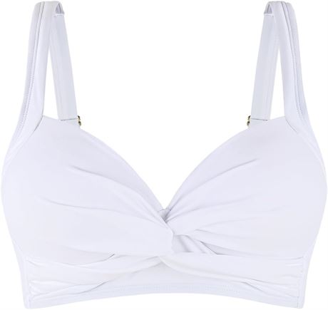 Ocean Blues Women's Supportive Bikini Top Push Up Bikini Top Wire Free