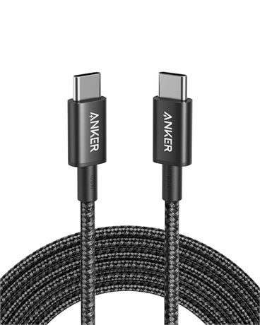 Anker 100W USB-C to USB-C Cable 3m, Fast Charging for iPhone 15 & More