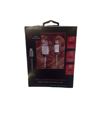 Irago USB-C to USB Charging Cable