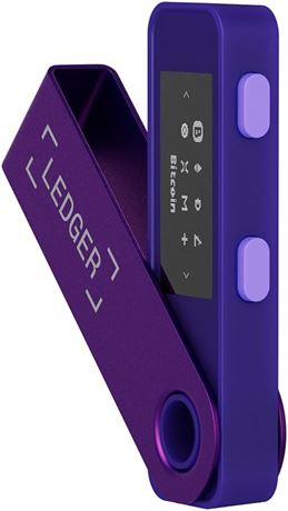 Ledger Nano S Plus Crypto Hardware Wallet – Amethyst Purple