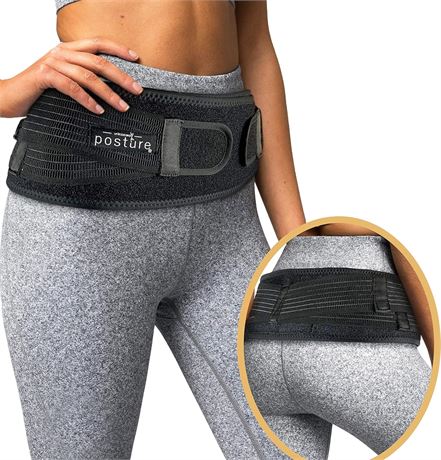 Vriksasana Sacroiliac Hip Belt for SI Joint Pain Relief, Trochanter Brace