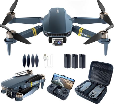 Brushless Foldable Drone 4K Camera 60min WiFi FPV Auto Hover
