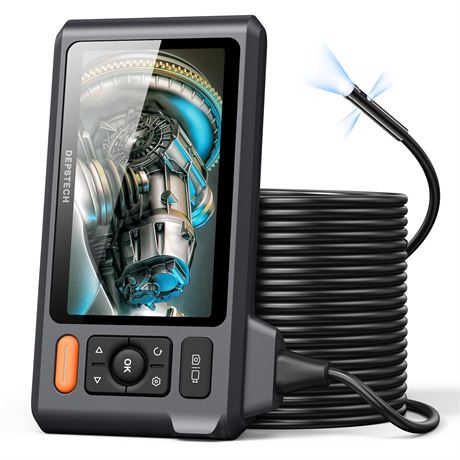 DEPSTECH Cam ra d'inspection d' gout triple objectif, c ble 15,2 m, 1080P