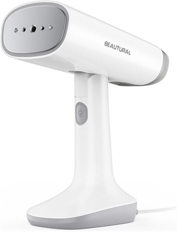 BEAUTURAL défroisseur vapeur voyage pliable, double tension, 35s chauff.