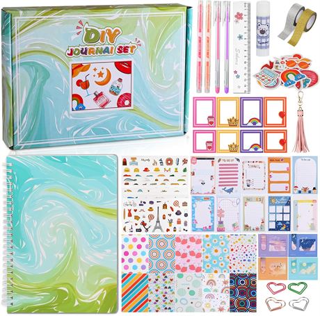 DIY Journal Scrapbook Kit for Girls Ages 8–12