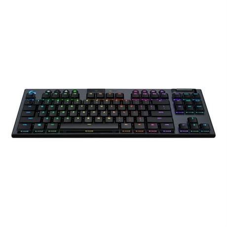 Logitech G915 TKL Wireless RGB Mechanical Gaming Keyboard, Black