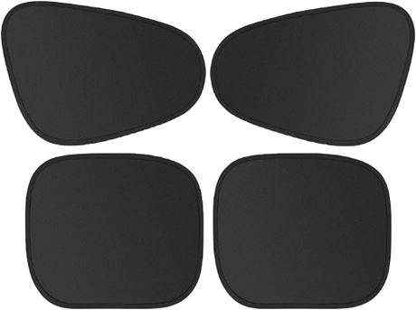 Lot 4 Pare-Soleil Voiture Anti-UV Protection Siège Bébé