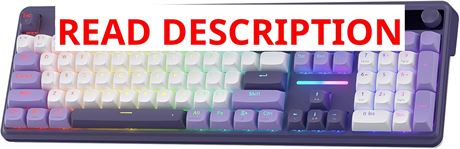 Redragon K762 Wireless Gasket Keyboard 1.14" TFT Display, 104 Keys