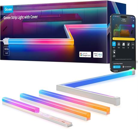 Govee RGBIC LED Strip Lights 9.8ft, Alexa & Google Assistant Compatible