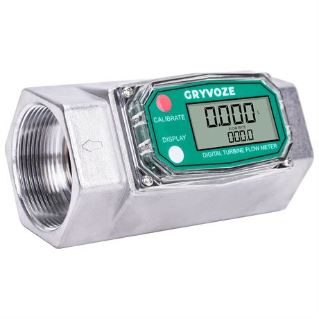 2" NPT Water Flow Meter for Farm/Irrigation | 15.8-132 GPM